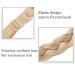 SEGO Hair Extensions: Adjustable Braid Headband - Honeyblond & Bleich Blond - Elastic Stretch Beauty Accessory for Women - Buy Online on GoSupps.com