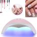 54W LED UV Nail Gel Polish Dryer - Fast Curing Light for Perfect Manicure - Ideal for Home & Professional Use - Buy Online on GoSupps.com