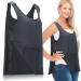 Jiuguva Mastectomy Recovery Tank Top with Drain Pocket Adjustable Hold Drainage Tube Surgical Recovery Tank Top with Pocket(Gray XL) Gray X-Large