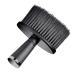 Ipetboom Hair Brush Barber Hair Remover Duster Beard Brush Hair Sweep Brush Hair Cutting Brush Neck Duster Brush Neck Brush Haircut Duster Shaving Brush Clean Hairdressing Tool 14x10cm Black