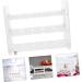Healeved Refrigerator Egg Rack Door Rack Holder Home -layer Three-layer Egg Refrigerator for Stand Organizer Fridge Kitchen White 25.00X20.00X11.00CM - Buy Online on GoSupps.com