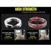 AMYSPORTS Stainless Steel Split Rings | 90lb High Strength Fishing Connector | 100 pcs - Buy Online on GoSupps.com