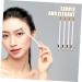 WOONEKY 12pcs Eyebrow Pencil Sharpener Wood Brow Pencil Portable Brow Pencil Eye Brow Pencil White Wooden - Buy Online on GoSupps.com