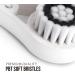 Epicurean Beauty Mini Soft Scrubber Face Brush - Pink | Gentle Manual Exfoliation - Buy Online on GoSupps.com