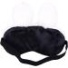 Ulife Mall Funny Cute Bunny Eye Mask for Sleeping - Soft Plush Fluffy Blindfold for Kids, Girls, Boys & Women - White - Buy Online on GoSupps.com