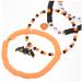 COHEALI 1 Set Bracelets Aesthetic Halloween Bead Bracelets Elastic Bracelet Charm Bracelets Decorative Beaded Bracelet Beads Bracelet for Women Wrist Decor Miss Polymer Clay Letter Jewelry - Buy Online on GoSupps.com