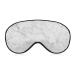 White Marble Texture Sleep Mask for Women Adjustable Sleeping Eye Shades Cover with Elastic Strap
