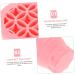 DRESSOOS Makeup Brush Cleaning Bowl Retractable Silicone Scrub Cup Drying Rack Brush Set Clean Silica Gel Makeup Brush Cleaner 9.20X9.20X8.60CM Pink - Buy Online on GoSupps.com