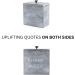 Gofika Tampon Holder for Bathroom | Rustic Real Wood Feminine Product Organizer | Stylish Gray Storage Box with Lid for Girls - Buy Online on GoSupps.com