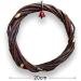 Qeeheng Natural Wood Bird Swing - Circular Hanging Ring with Bell | Parrot Cage Accessories for Nymphensittiche & More - Buy Online on GoSupps.com