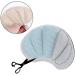 6 Pairs Non-Slip High Heel Cushions - Flat Heel Pads & Inserts for Loose Shoes Sneakers & Work Boots - Buy Online on GoSupps.com