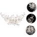 POPETPOP Alloy Pearl Hair Comb Bride Hair Comb Imitation Pearl Headdress Headwear Decor Pearl Headpiece Bridal Headdress Pearl Hair Combs Bridal Headwear Bridal Pearl Headwear - Buy Online on GoSupps.com