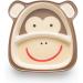 All Kids United 5-Part Plastic Children s Dish Set - Monkey Motif Cup Bowl Plate Spoon & Fork for Kids - International Shipping Available - Buy Online on GoSupps.com