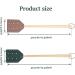 2pcs Fly Swatter PU Leather Fly Swatters with Wood Handle 19.5 Inches Long Handle Bug Swatter Manual Flyswatters for Indoor Outdoor Classroom - Buy Online on GoSupps.com