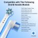 4 Pack Replacement Toothbrush Heads Compatible with Oral B Braun - Fits Oral b Pro 1000/500/3000/7000/8000/9600 Electric Toothbrushes - Buy Online on GoSupps.com