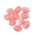 Hesrisy Garden Decoration Pebbles Glow Stones Glow in The Dark Pebbles Luminous Stones for Walkways Outdoor Decor Watermelon Red One Size Watermelon Red One Size