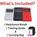 Buy Resistance Bands for Full-Body Workouts | Durable Fabric Booty Bands in 3 Levels for Legs Hips Thighs & Glutes - Ideal for Yoga Pilates & Rehab - Buy Online on GoSupps.com