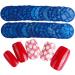 Nail Stamping Plates - Animal & Geometric Templates for DIY Nail Art | International Shipping - Buy Online on GoSupps.com