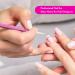 Professional Pink Nail Art Brushes Set - 5 Pcs for Precise and Delicate Nail Designs - Buy Online on GoSupps.com