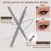 Waterproof Liquid Eyeliner Dual Tip Eyelash Pencil Quick Dry Eye Pencil Waterproof Smudge-proof Two-prong Bottom Eyelash Pen for Women - Buy Online on GoSupps.com