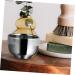 Buy Minkissy 2 PCs Stainless Steel Mixing Bowls - Ideal Shaving Cups & Foaming Bowl for Men | Durable Metal Containers for Shaving Accessories - Buy Online on GoSupps.com