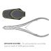 Here are a few options for the Meta Title:1. GERMANIKURE Tower Point Cuticle Trimmer - Half Jaw Nipper - Made in Germany - FINOX Stainless Steel - Manicure Tool2. GERMANIKURE Cuticle Trimmer - Half Jaw Nipper - Ethically Made in Germany - FINOX Stainless  - Buy Online on GoSupps.com