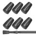 Replacement Rubber Tips for Canes | Rubber Walking Cane Tips - Rubber Leg Tips Cane Accessories Walker Replacement Tips Walker Leg Caps Extra Stability Dyog