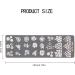 Niceneeded Nail Art Stamping Plates - 24 Flower Designs for DIY Nail Art & Manicure Tools (Blume 4) - International Shipping Available - Buy Online on GoSupps.com