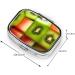 Kiwi Watermelon 2 Compartment Small Pill Case | Cute Travel Pill Box Organizer for Purse & Gifts - Buy Online on GoSupps.com