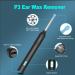 Fenxyo Wireless Ear Wax Removal Kit with Camera - 8MP HD Otoscope, IP67 Waterproof, Wifi Ear Pick/Cleaning Tool for iPhone, iPad & Android - Black - Buy Online on GoSupps.com