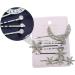 Gogogmee Clip Hair Accessories for Hair Decorations Bling Hair Pearl Hair Accessories Barrettes for Women Jeweled Barrettes Flower Decor Rhinestone Bobby Pins Fashion Hair Pin - Buy Online on GoSupps.com