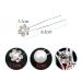 80pcs Wedding Hairpins with Pearls & Flowers | Rhinestone Bridal Jewelry & Hair Accessories for Perfect Hairstyles - Buy Online on GoSupps.com
