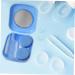 Homsfou 15-Sentence Contact Lens Container | Travel Lens Case | Versatile Toilet Items & Eye Lenses Storage Box | Durable & Compact Design - Buy Online on GoSupps.com