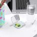 Nipichsha Small Pill Box for Purse & Pocket - Cute Portable Pill Organizer in Pink Marble | Ideal for Vitamins, Medication, Fish Oil & Supplements - Buy Online on GoSupps.com