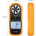 Proster Windminder Digital LCD Wind Speed Meter Gauge - Accurate Air Flow Measurement Thermometer with Backlight for Windsurfing Kite Flying Sailing Surf Fishing - Orange - Buy Online on GoSupps.com