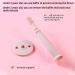 Training Toothbrush Infant 360 Baby Toothbrush with Suction Base Soft Food Grade Silicone Gum Massagers Teething Toys for 6-12 Months Newborn Infant Dtt Pink - Buy Online on GoSupps.com