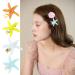 8 Pack Starfish & Sea Shell Hair Clips - Beach Mermaid Hair Accessories for Women & Girls - Buy Online on GoSupps.com