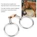Horse Mouth Bit Stainless Steel Snaffle Bit Horse Ring Hollow Jointed Mouth Loose Thickeness Bit Loose Mouth Bit Roller for Horse Racing Accessory(11.5cm) - Buy Online on GoSupps.com