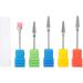 YAOGOHUA Nail Art Drill Bit Manicure Polishing Grinding Head Tungsten Steel Nail Polisher Accessory - Buy Online on GoSupps.com