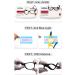 Kids Computer Glasses Eyeglasses Frame for Kids Non-Prescription Glasses Clear Lens Reading/Gaming Glasses for Kids Blue Frame - Buy Online on GoSupps.com