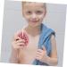 KOMBIUDA Bath Sponge Ball Body Scrub Sponge Mesh Pouf Bath Scrunchies Loofah Scrub Body Sponges for Shower Sponge Loofah Scrubber Exfoliating Sponge Cute Bath Wipe Polyurethane Child Pink - Buy Online on GoSupps.com