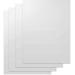 LokiLux PTFE Teflon Sheet for Heat Press 4 Pack 16 x 24 Non Stick Heat Resistant Craft Mat Heat Transfer Teflon Paper Sheet for Baking/Grill Mats White 16 x 24 White