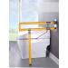 Bathroom Grab Bar Safety Support Rail Foldable Grab Bars For Bathroom Safety Flip Up Bathroom Grab Bar With Grip Toilet Rail With A - Buy Online on GoSupps.com