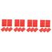 FRCOLOR Tape Sheets Transparent double-sided tape nail adhesive display holder tape nail display stand strip nail display tapes nail display holder sticker double sided No substrate Nail