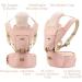 SONMEI Ergonomic Baby Carrier with Hip Seat - 360 Positions, Soft & Breathable - Pink - Buy Online on GoSupps.com