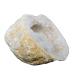 Home Natural Crystal Stones White Crystal Geode Cluster for Desk Decoration Gift Stone Mineral Specimen (Size : 400-450g)