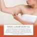 Magic-Huile pour Corps 120ml Huile Raffermissante Corps Huiles Corporelle Magique Magic Body Firming Oil pour Fesses Abdomen Cuisses Bras - Buy Online on GoSupps.com