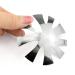 Almond Easy French Smile Line Nail Art Manicure Edge Trimmer - 9 Sizes | Acrylic Nail Cutter Tool HJ-NAT196-FS10 | 1 Count - Buy Online on GoSupps.com