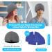 NEWGO Cold Cap Chemo Ice Cap - Reusable Headache Relief Gel Pack for Migraine, Sinus & Tension Pain (Gray) - Buy Online on GoSupps.com