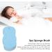 Exfoliating Sponge Ultra Soft Elastic Convex Texture 3D Bath Baby Sponge Brush for Baby for Spa Room - Buy Online on GoSupps.com